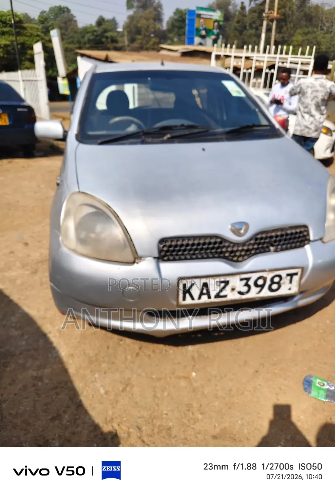 Toyota Vitz 1.0 FWD 5dr 1999 Silver