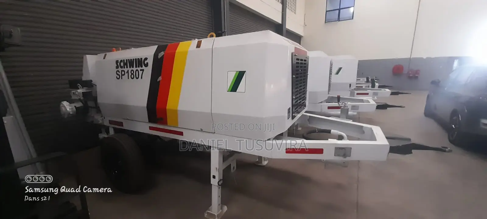 Schwing Stetter Concrete Pumps- Sp1807