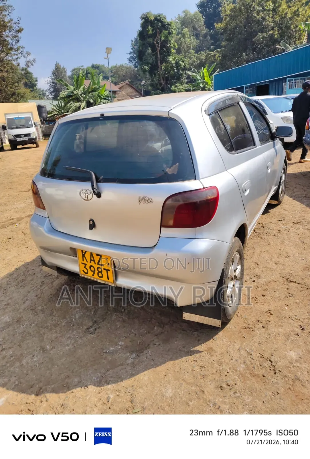 Toyota Vitz 1.0 FWD 5dr 1999 Silver