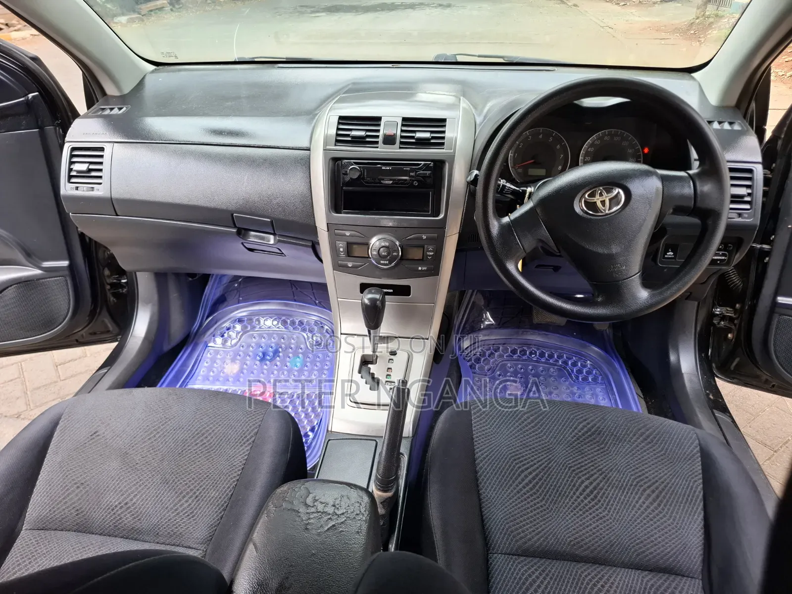 Toyota Corolla Fielder 2010 Matt Black