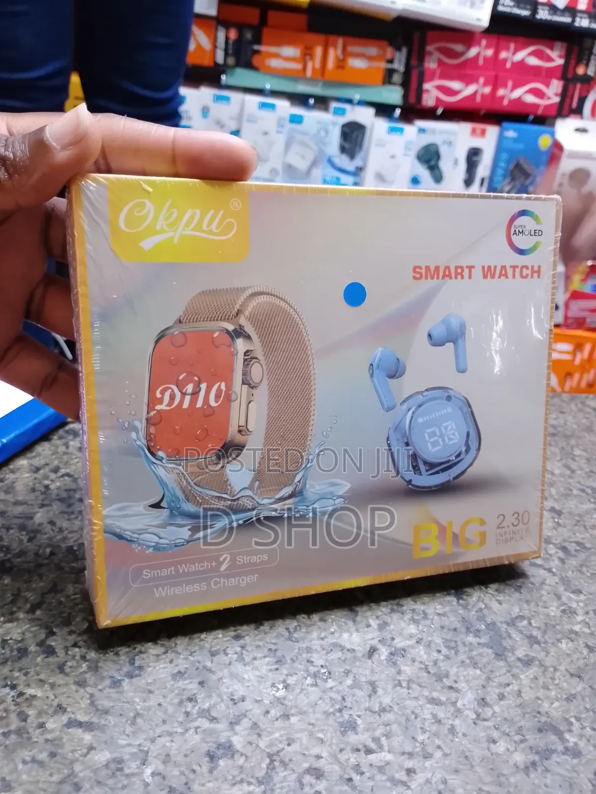 Okpu Super AMOLED Smart Watch