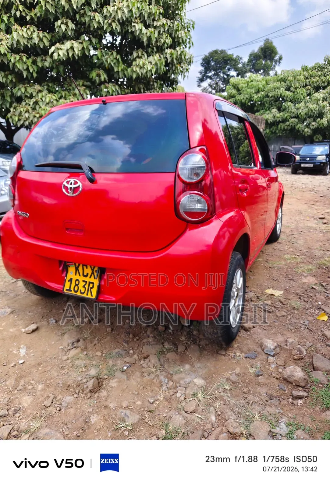 Toyota Passo 1.0 FWD 2013 Red