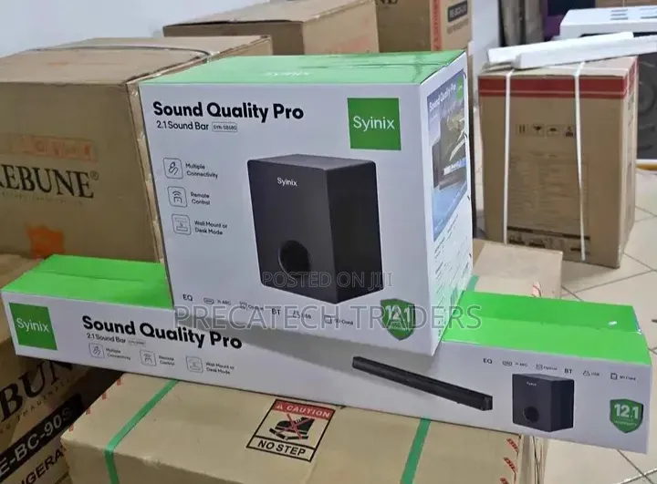 Syinix Sound Quality Pro 2.1 Bluetooth Soundbar