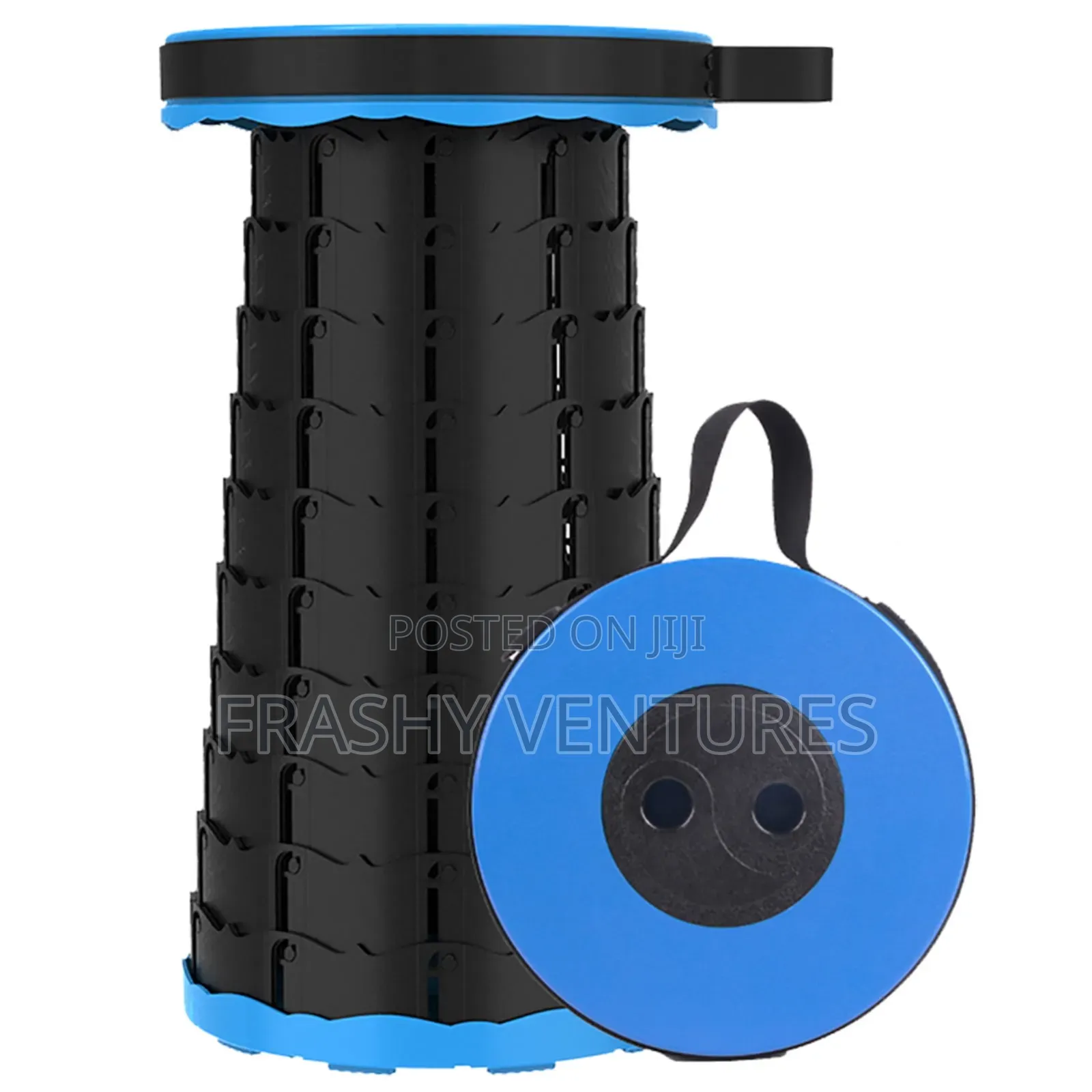 Adjustable Foldable Collapsible Telescopic Stool