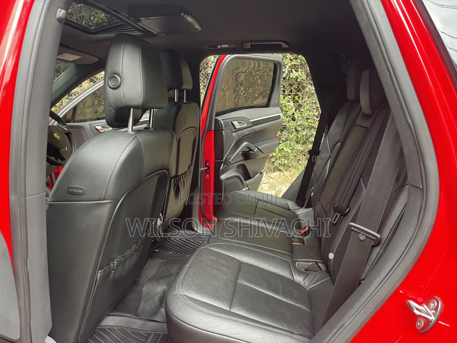 Porsche Cayenne 2011 Red