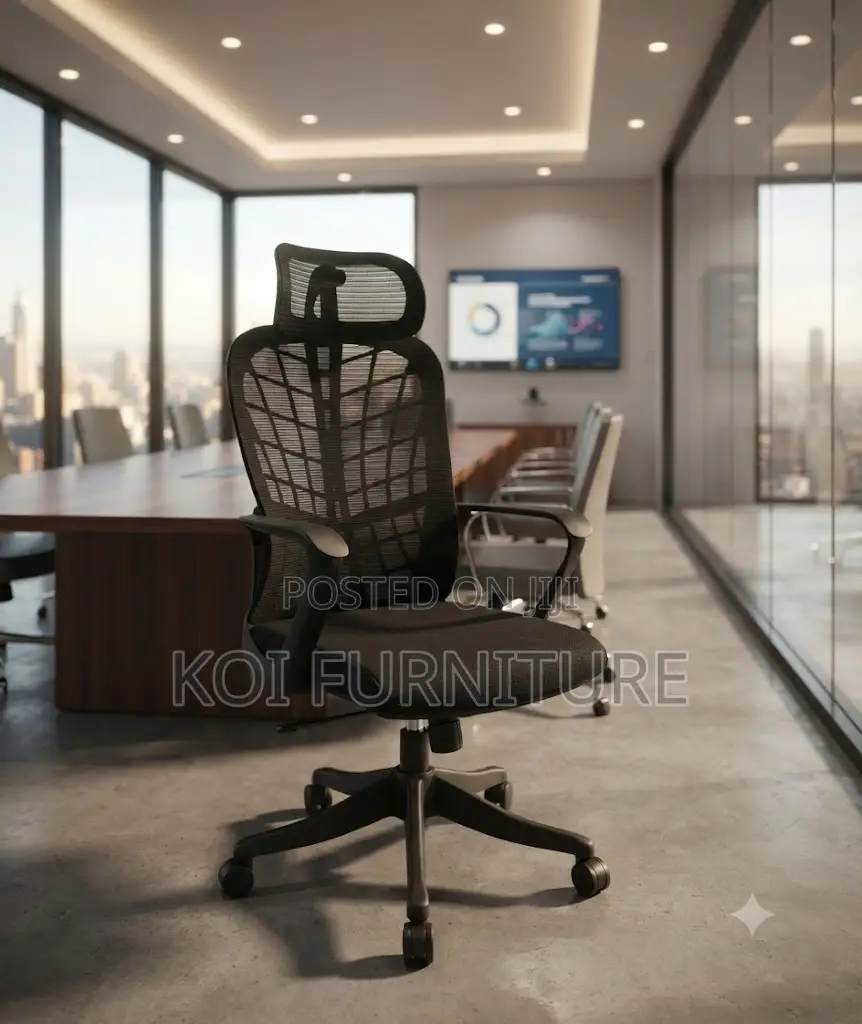 Office Chairs; Modern Ergonomic Adjustable Fabric Office Chairs