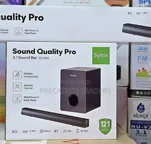 Syinix 2.1 Channel Soundbar – Sound Quality Pro