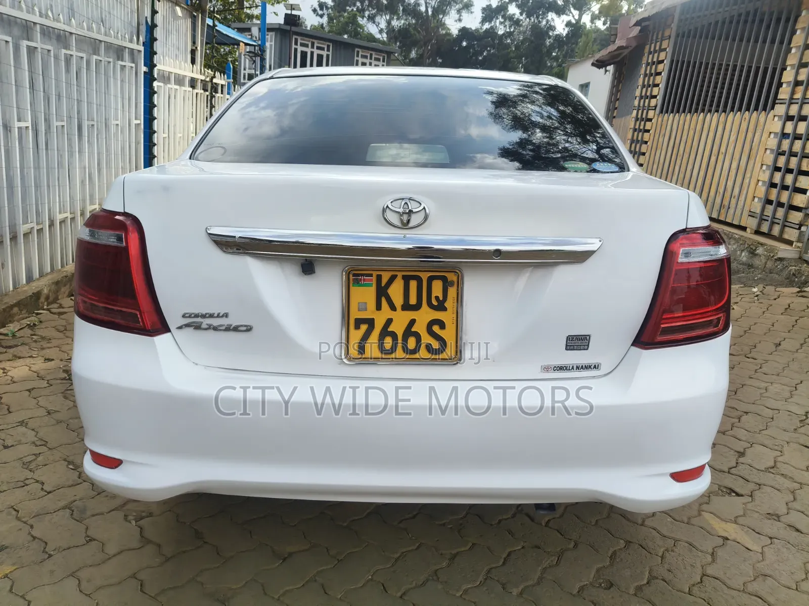Toyota Axio 2017 White