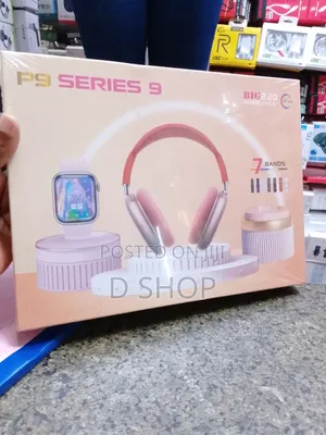 P9 Series Headset and Smartwatch
