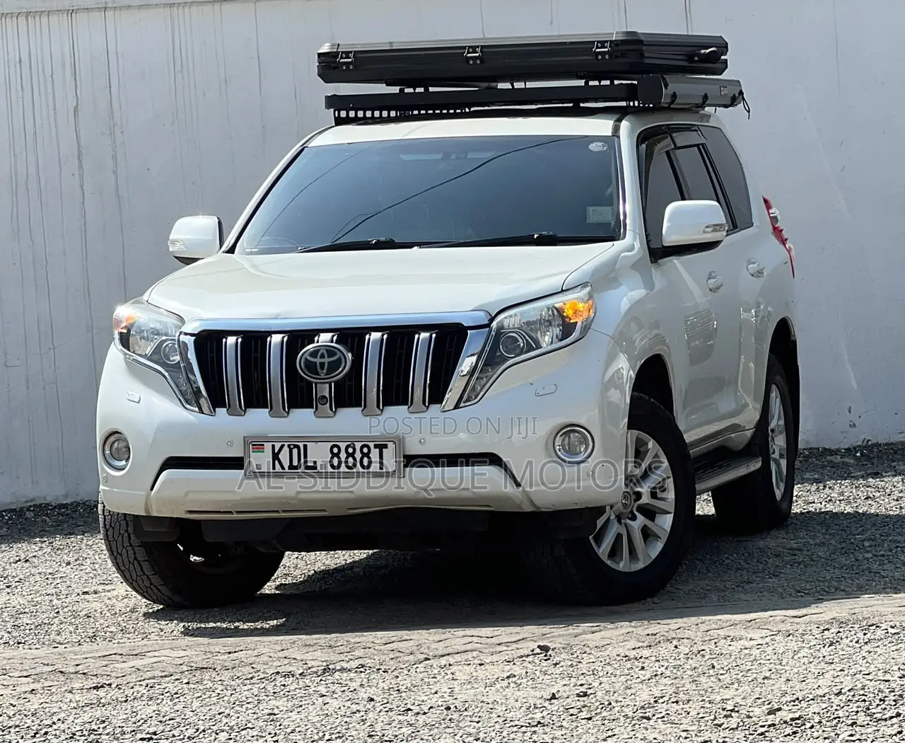 Toyota Land Cruiser Prado 2015 White 