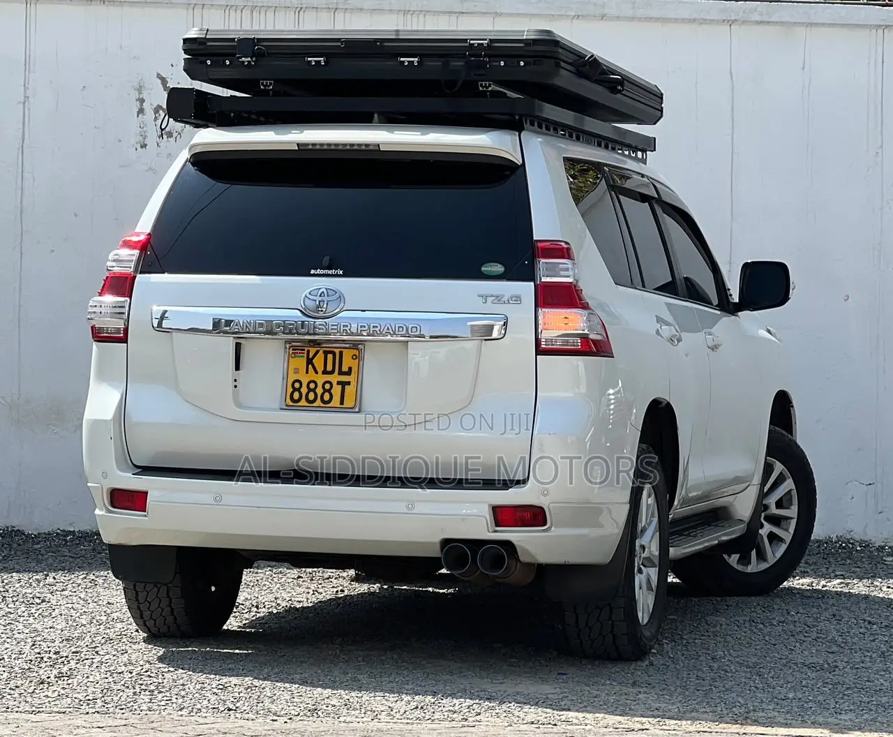 Toyota Land Cruiser Prado 2015 White 