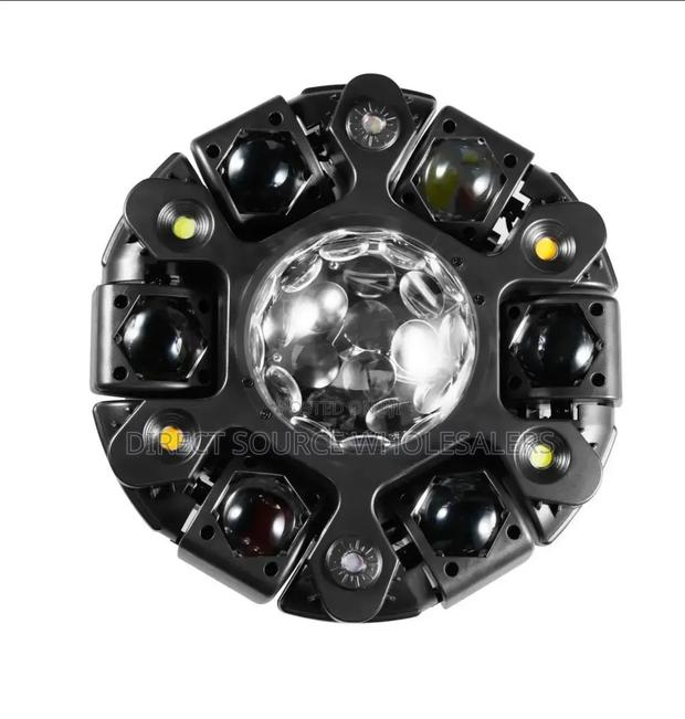 Auto, Sound Active, Master-Slave, and DMX Modes