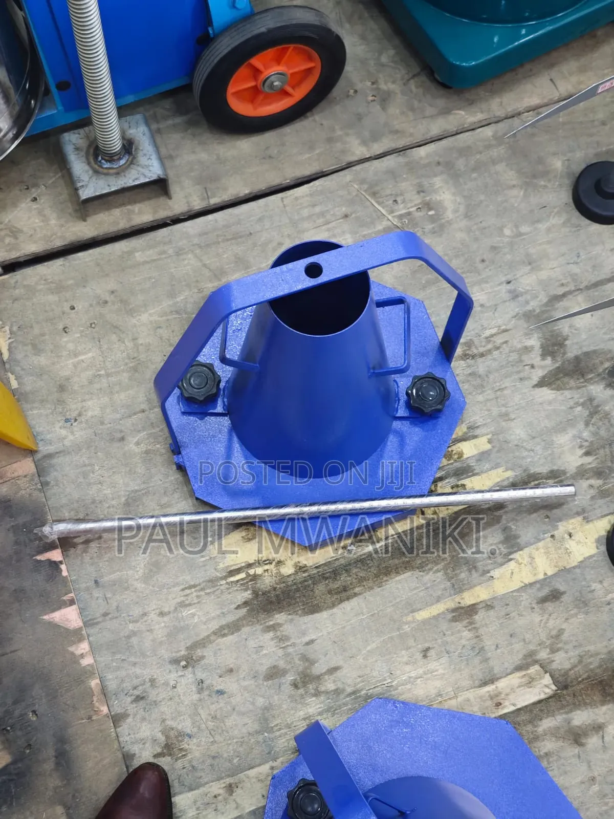 Heavy Duty Concrete Slump Test Apparatus Set (Complete Kit)