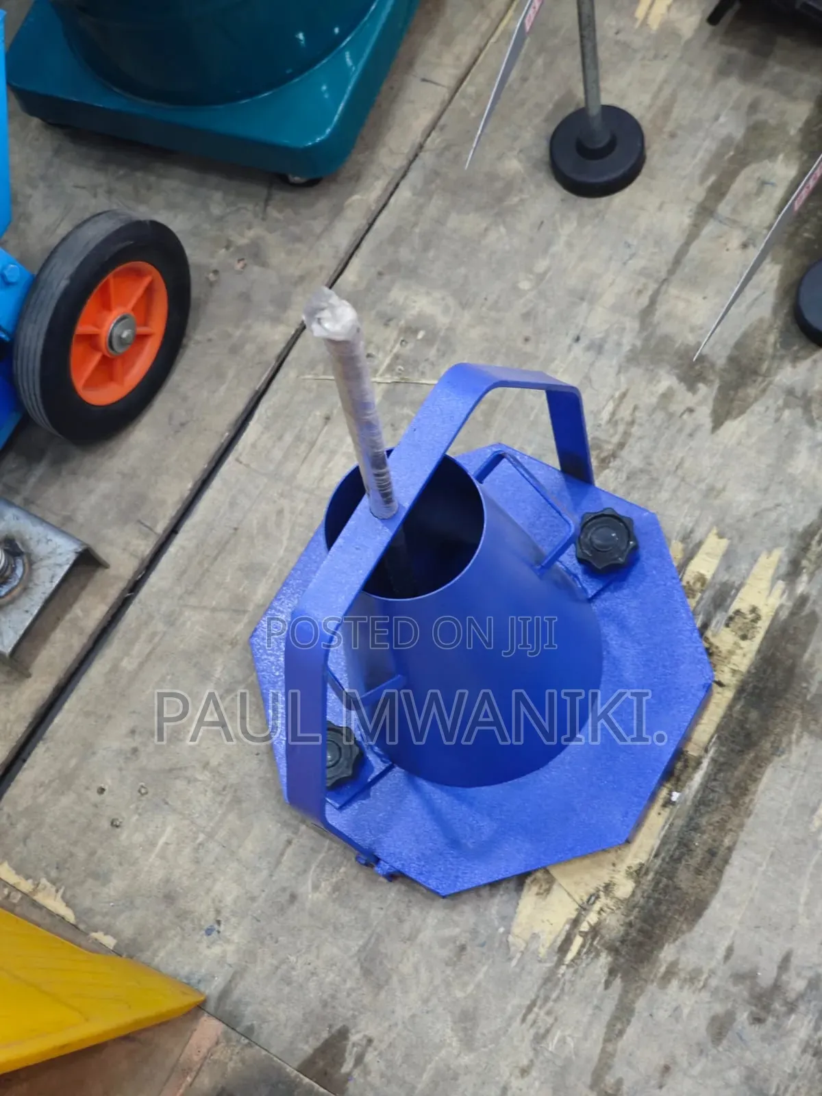 Heavy Duty Concrete Slump Test Apparatus Set (Complete Kit)