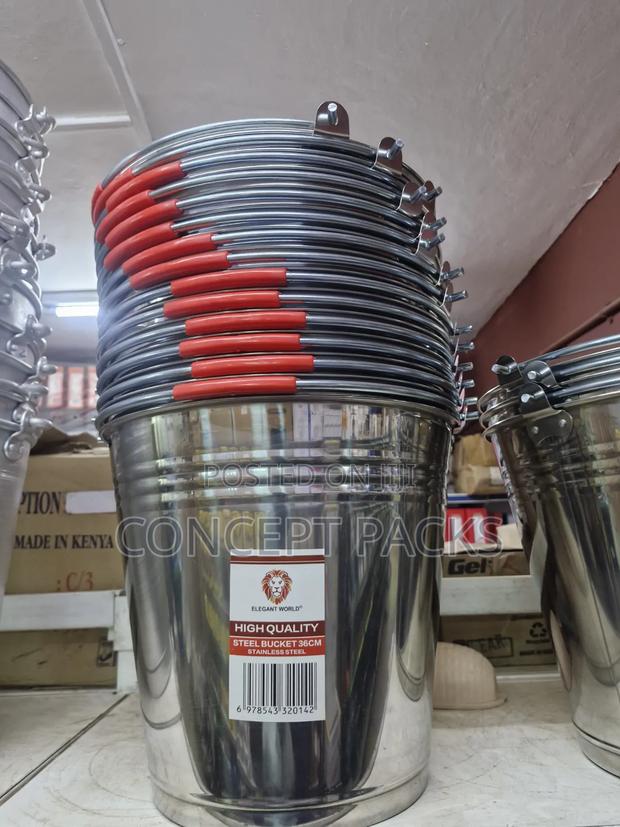 36Cm 20Litres Steel Bucket - main view