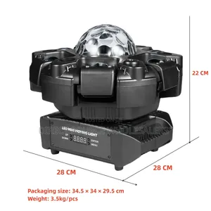 6-Head Spider Beam Moving Light for Church, Club Wedding
