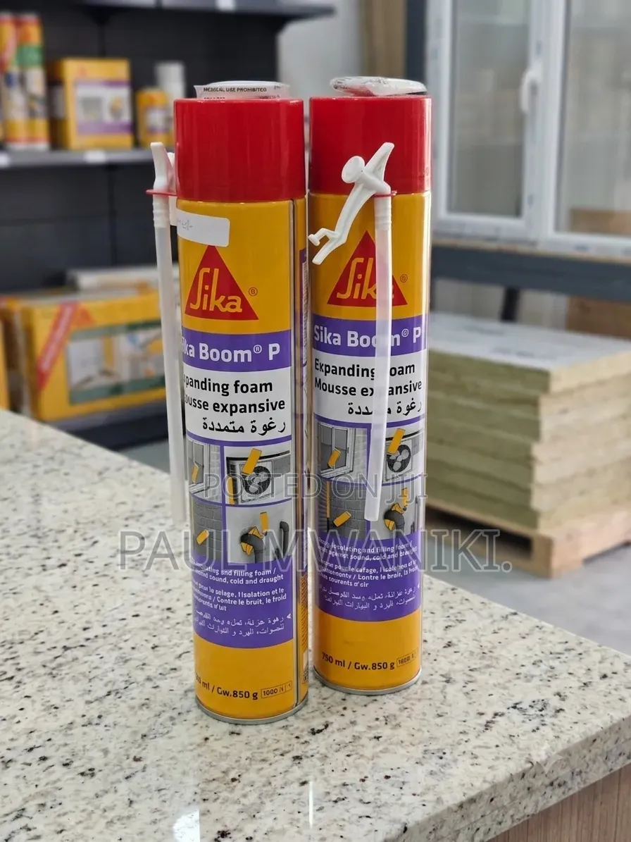 Sika Boom P Expanding Foam – Polyurethane Insulation Gap Filler