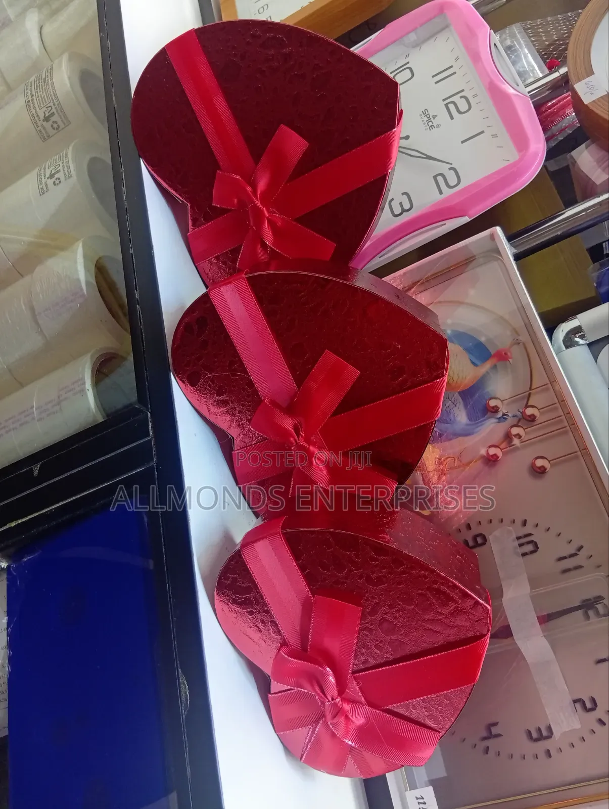 3 Piece Heart/Love Shaped Gift Box