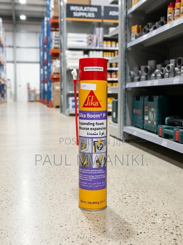 Sika Boom P Expanding Foam – Polyurethane Insulation Gap Filler - thumbnail 3