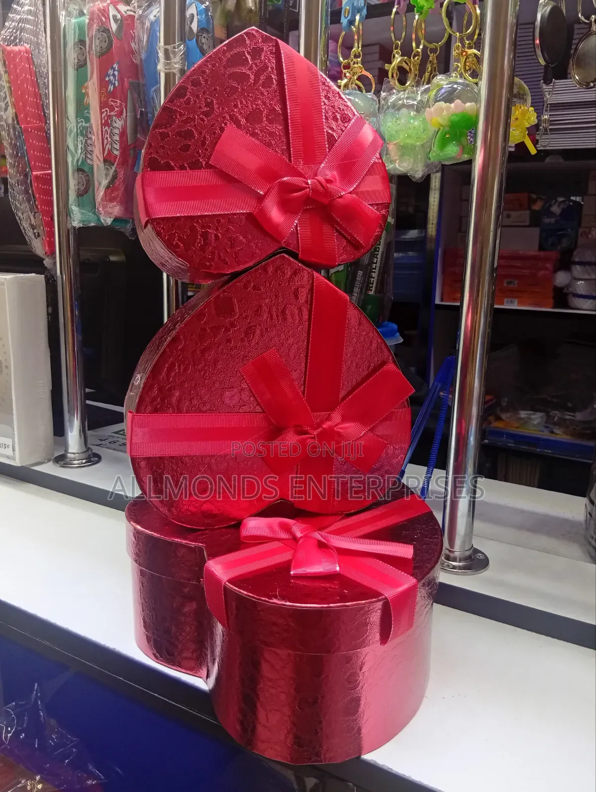 3 Piece Heart/Love Shaped Gift Box
