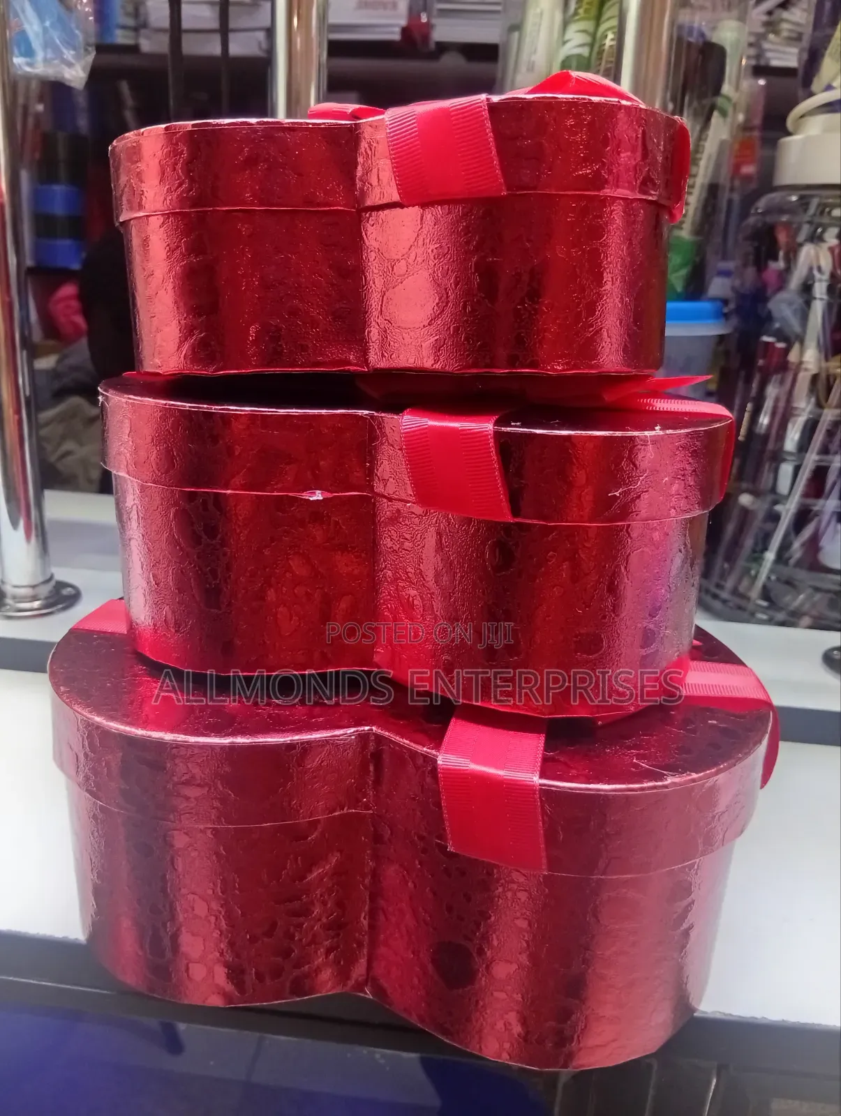 3 Piece Heart/Love Shaped Gift Box
