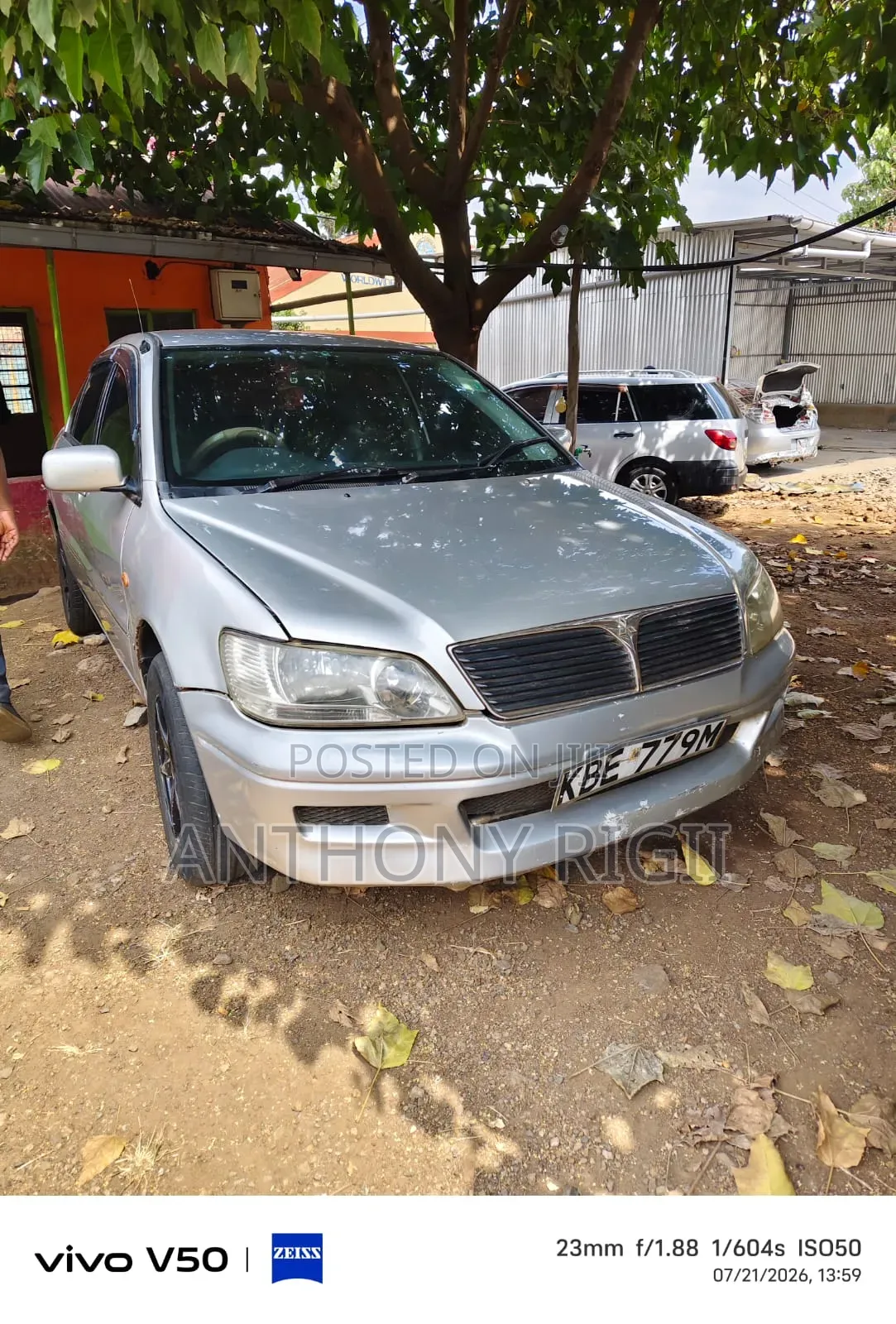 Mitsubishi Lancer 2004 Silver