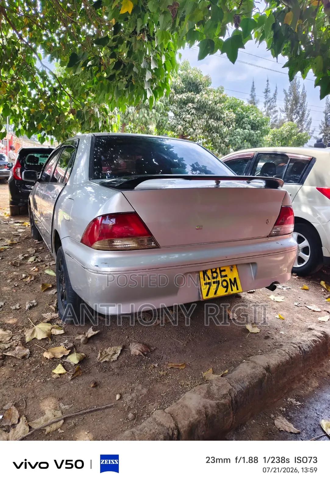 Mitsubishi Lancer 2004 Silver