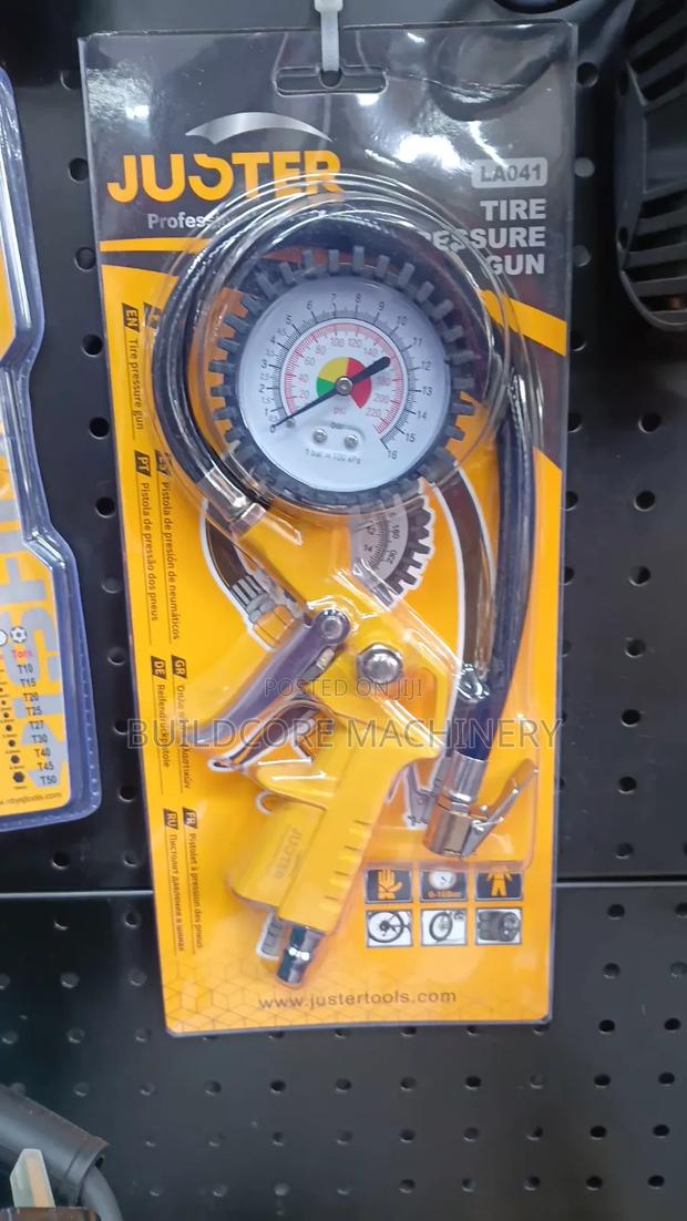 Tyre Pressure Inflating Gun With Pressure Gauge