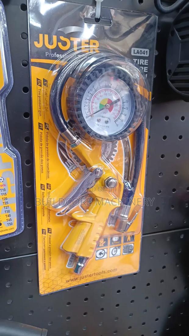 Tyre Pressure Inflating Gun With Pressure Gauge - thumbnail 2