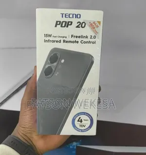 New Tecno Pop 20 64 GB Black