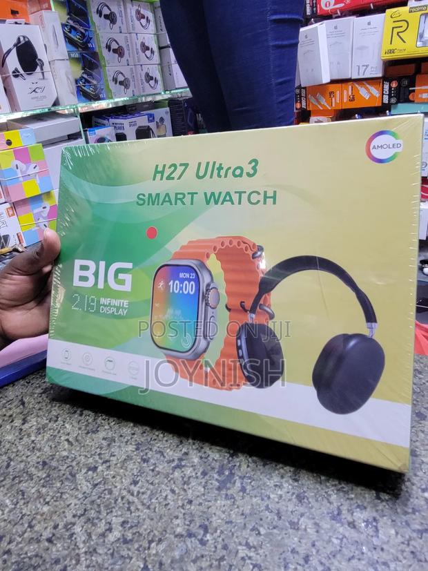 H27 Ultra 3 Smart Watch Gift Set - thumbnail 2