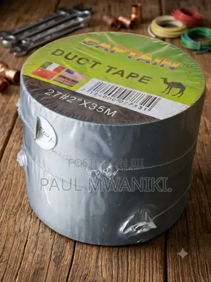 Heavy Duty Duct Tape (2" X 35M) – Strong, Waterproof Multipurpose