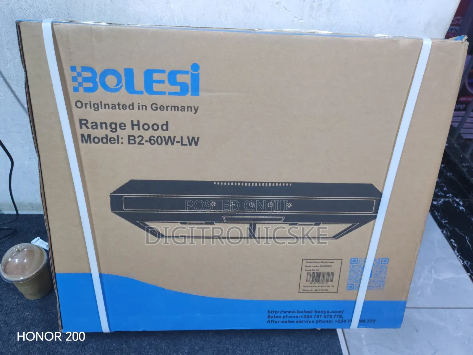 Bolesi 60cm Under the Cabinet Kitchen Hood