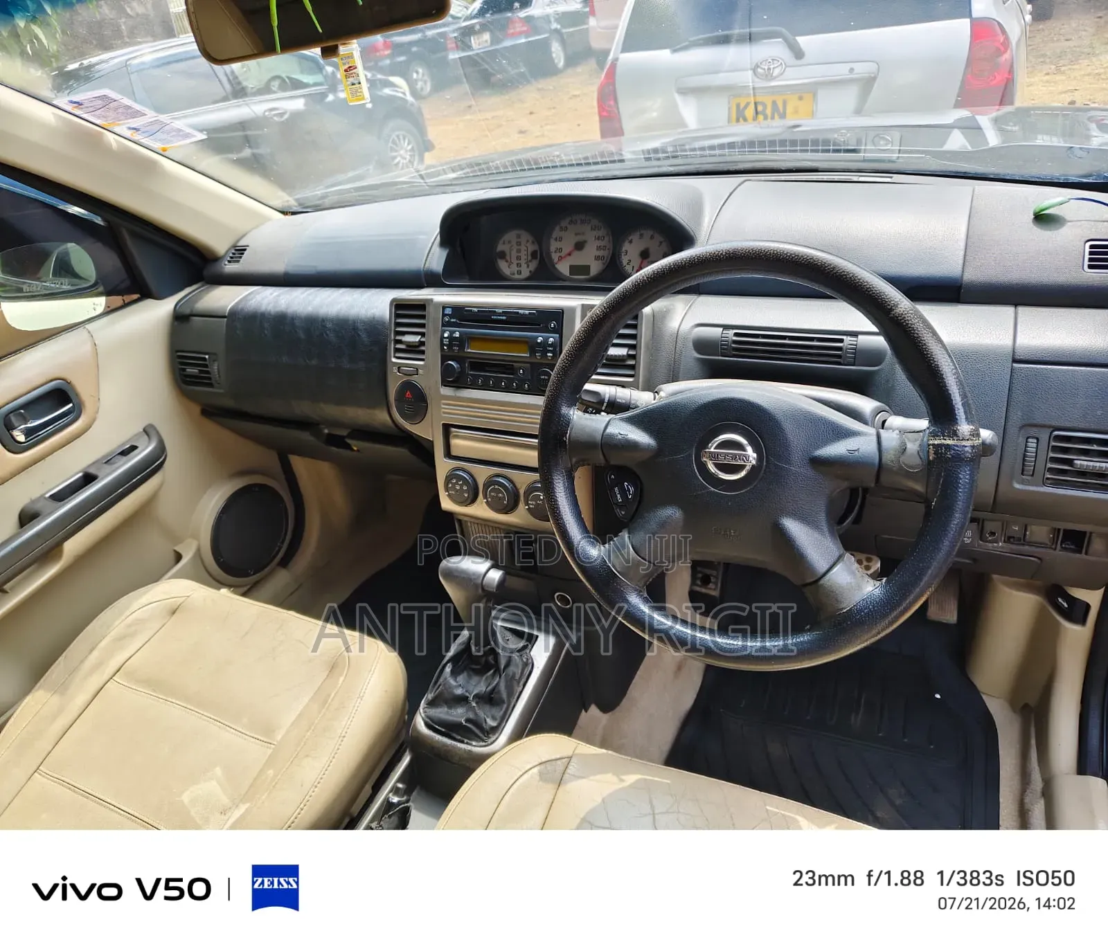 Nissan X-Trail 2.0 Comfort 2002 Black