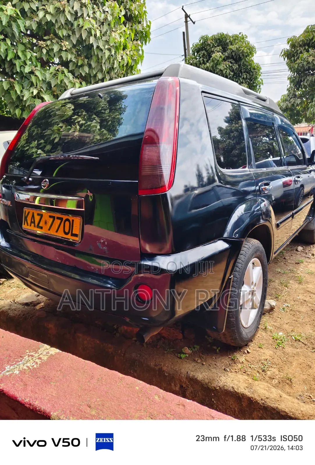 Nissan X-Trail 2.0 Comfort 2002 Black