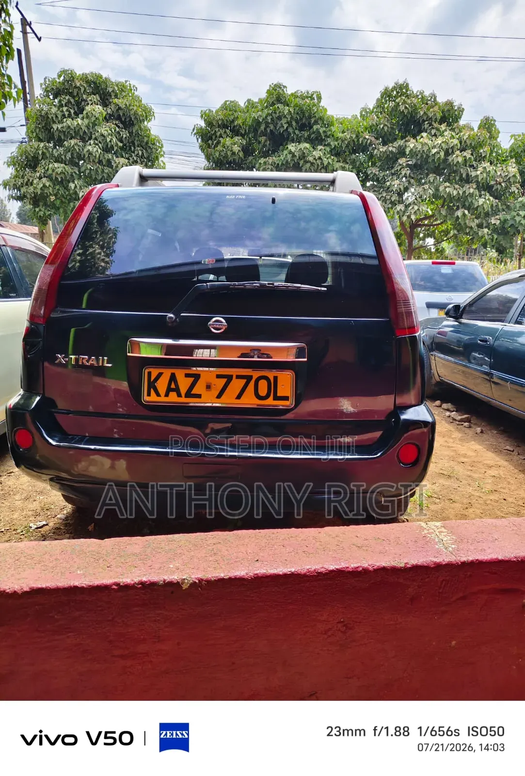 Nissan X-Trail 2.0 Comfort 2002 Black
