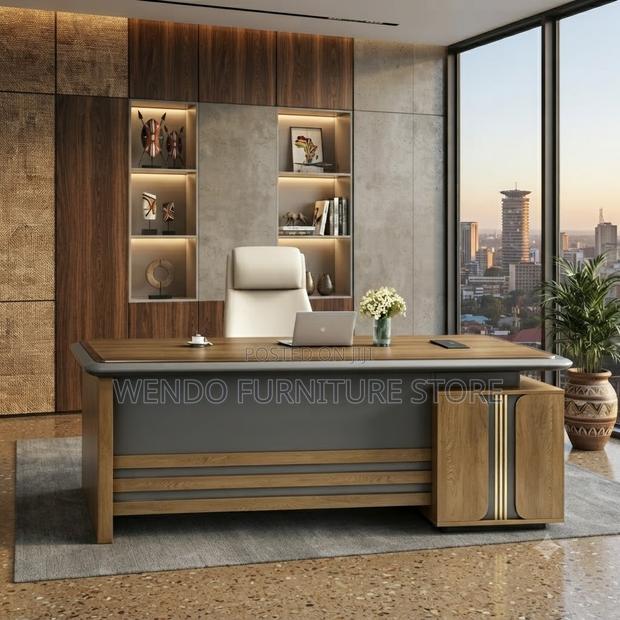 Office Desk; 1.6 Meter Executive Office Scratch-Resistant Desk - main view