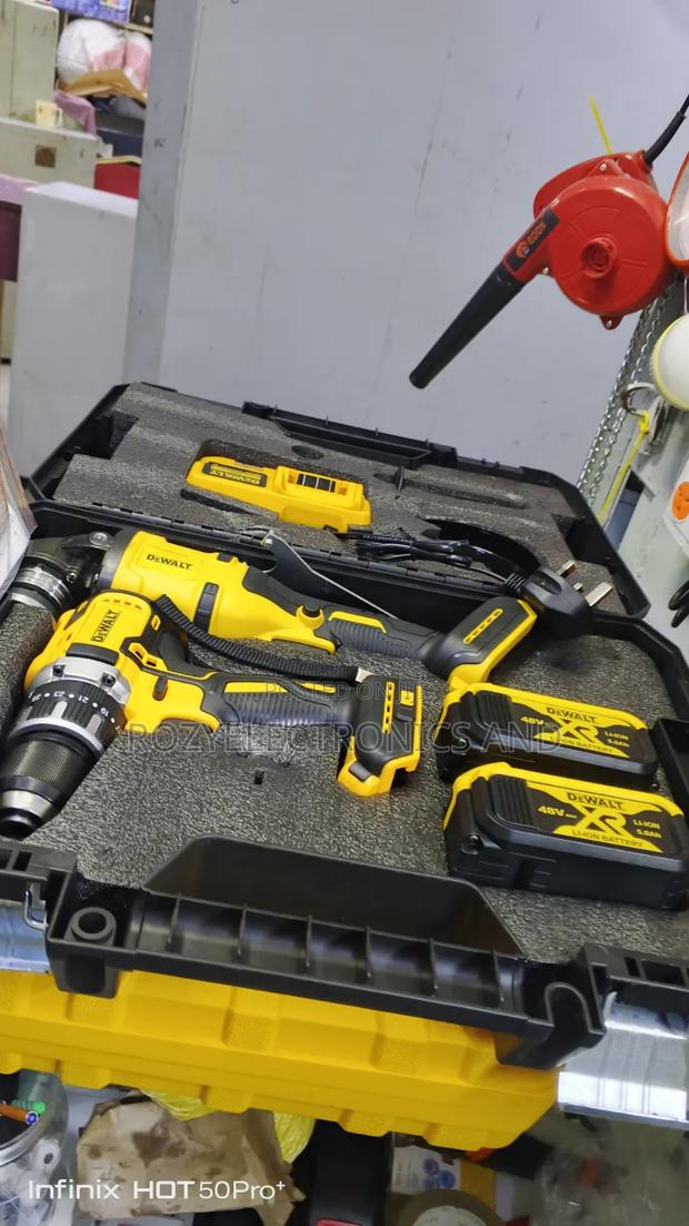 DeWalt Cordless Combo Set Drill Set and Cordless Grinder