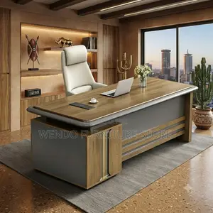 Office Desk; 1.6 Meter Executive Office Scratch-Resistant Desk