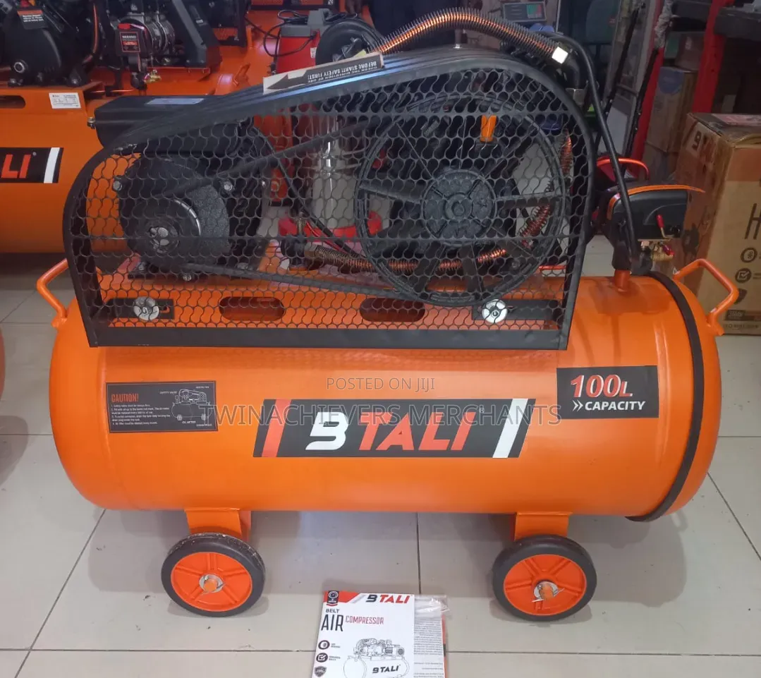 100ltrs Belt Driven Air Compressor 3HP 8bar