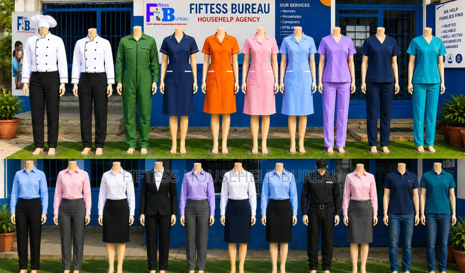 Domestic Staff Uniforms