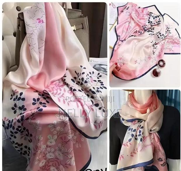 Stylish Silk Scarf - thumbnail 5