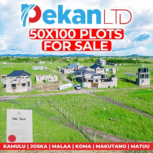 Family Land 50 by 100 Plots in Malaa