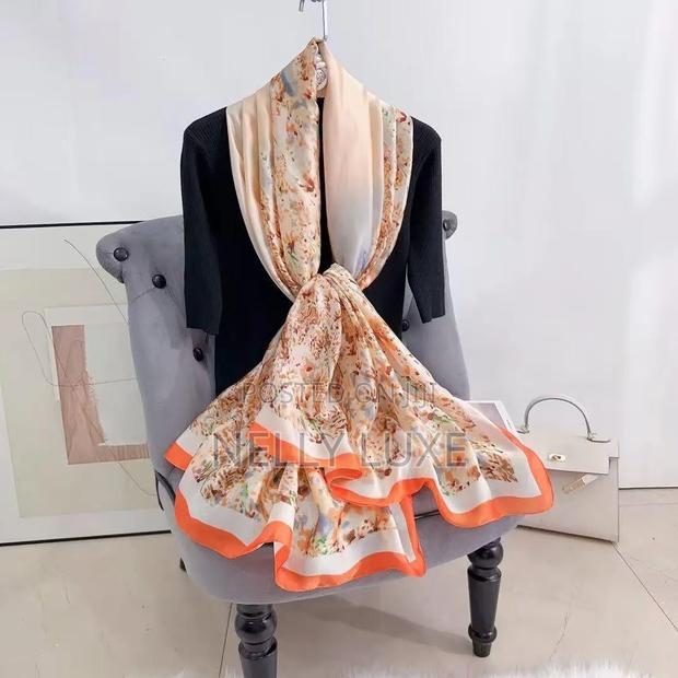 Stylish Silk Scarf - thumbnail 6