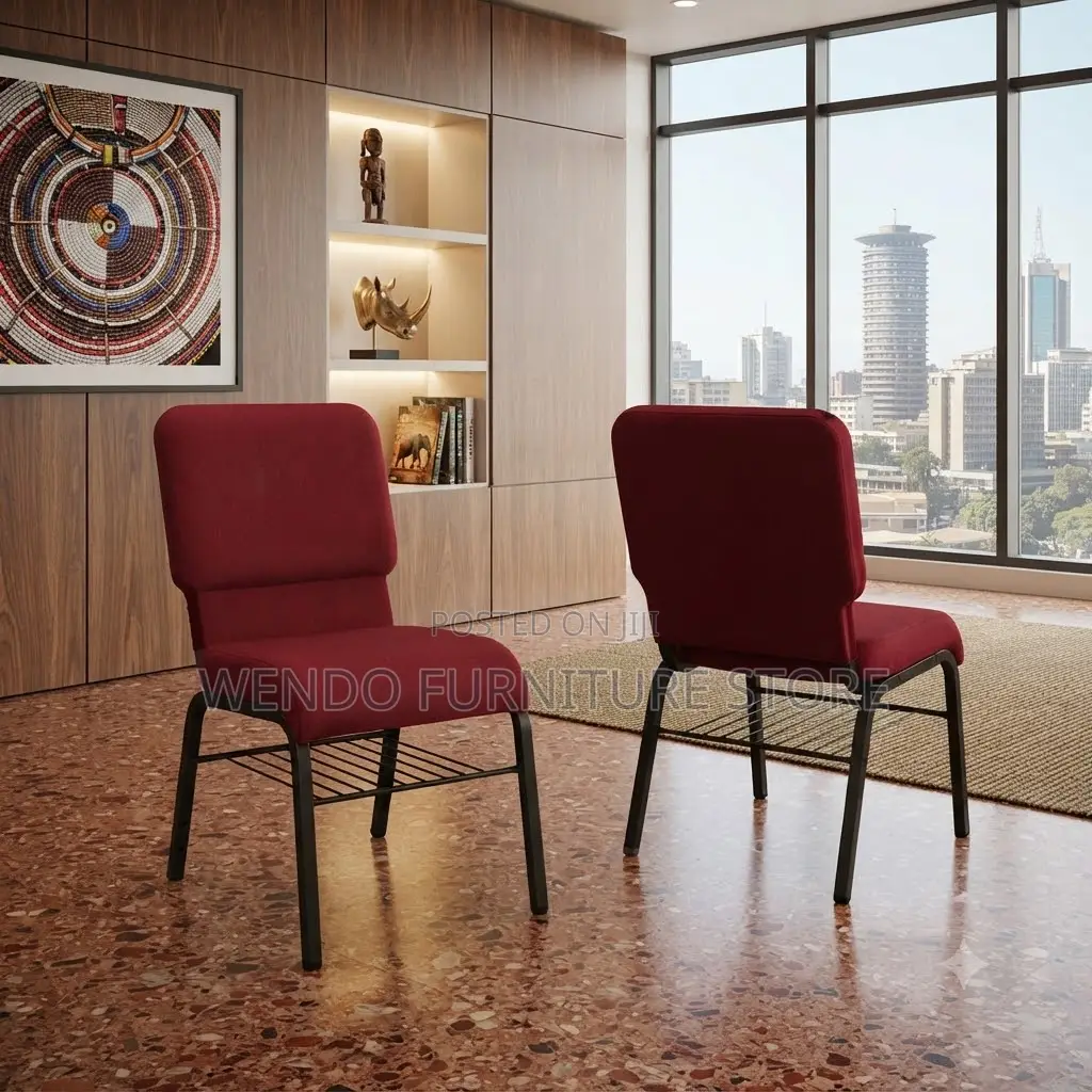 Office Chairs; Events Modern Armless Church Cushion Load Chairs