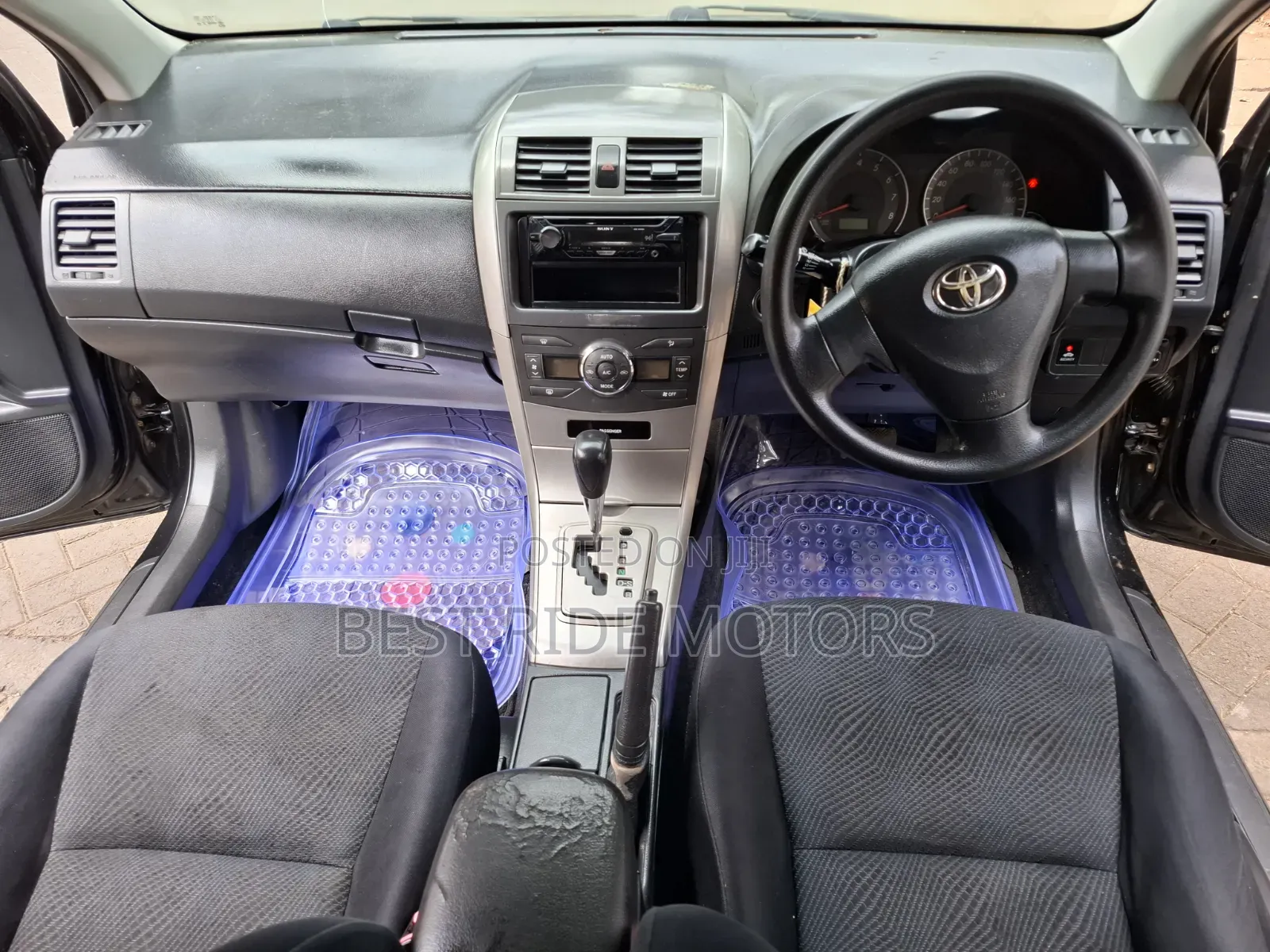 Toyota Corolla Fielder 2010 Black