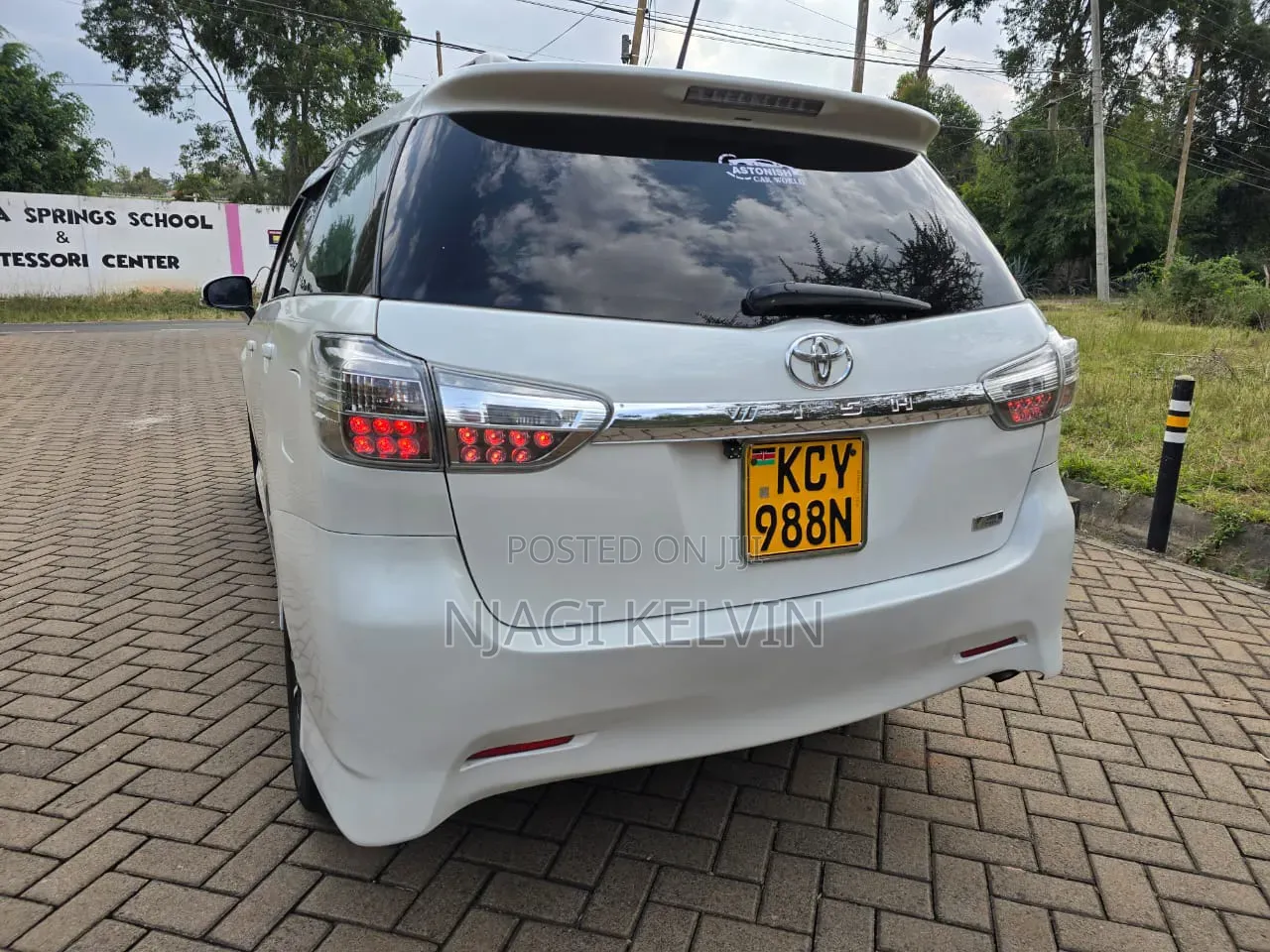 Toyota Wish 2013 Pearl
