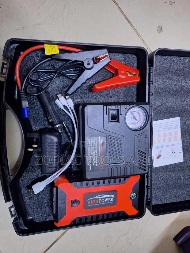 Portable Jump Starter and Air Compressor