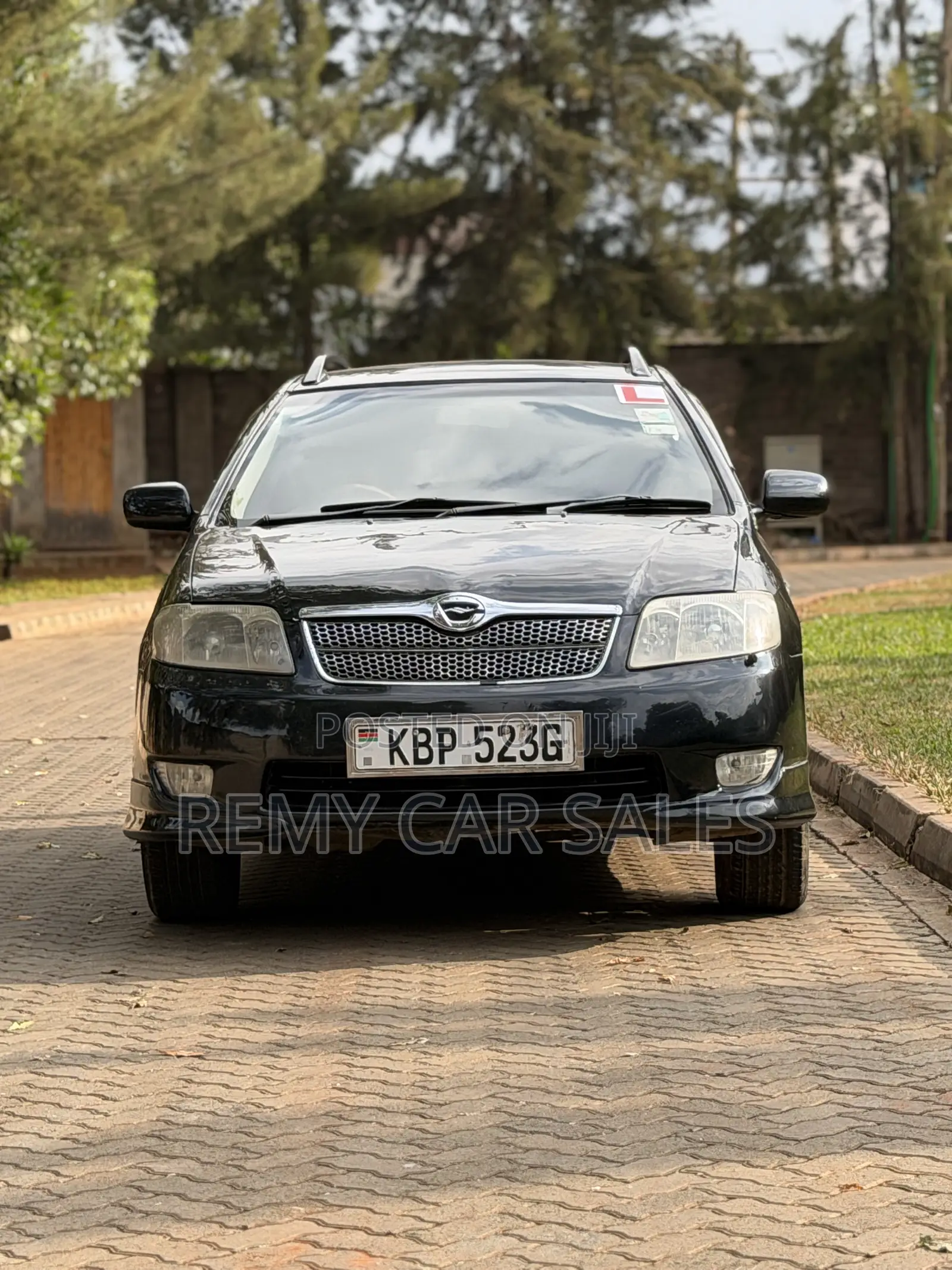 Toyota Corolla Fielder 2005 Black
