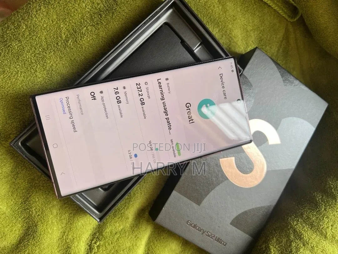 Samsung Galaxy S22 Ultra 5G 256 GB Gold